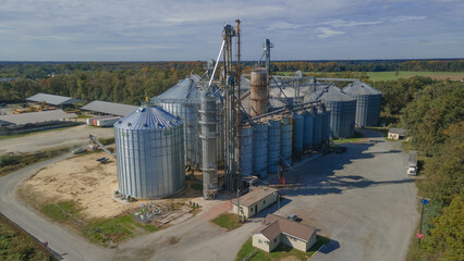 Grain Silos - Laurel Delaware