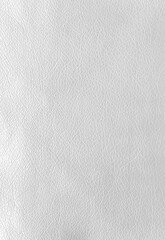Poster - Texture of genuine leather, artificial leatherette grey background