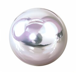 Wall Mural -  - Close-up photo of a pearl jewelry sphere with a high level of detail. , Sharp focus photography of a delicate and elegant pearl jewelry item.