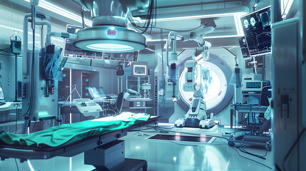 Robots and medical technology Helps doctors improve their ability to treat patients.