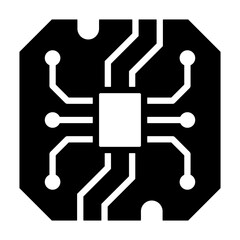 Poster - Circuit Board Icon