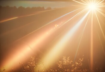 Wall Mural - Lens Flare HD Background 