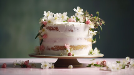 Wall Mural - majestic beautiful cake