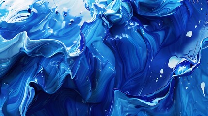 Wall Mural - abstract blue background. 