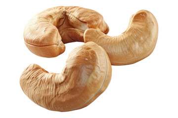 Poster - Cashew nuts isolated on transparent background