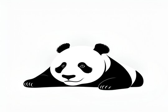 panda bear animal illustration