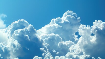 Poster - Clouds in the sky during summer