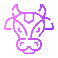 Sticker - sacred cow