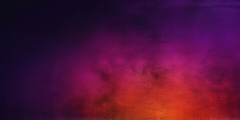Poster - Dark purple orange black color gradient background