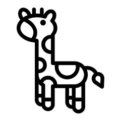 Poster - giraffe