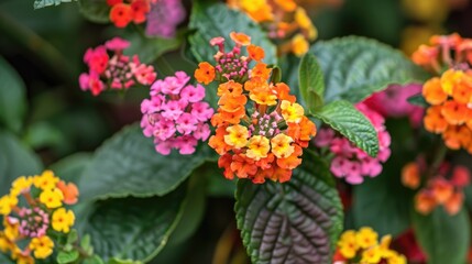 Sticker - Lantana camara flower