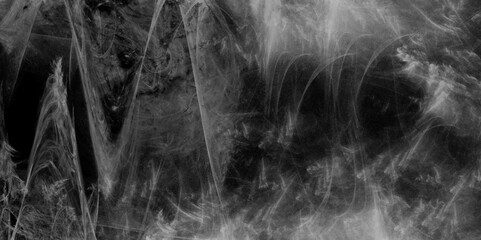 Wall Mural - abstract smoke texture over black. steam explosion special effect. white smoke or fog isolated on bl