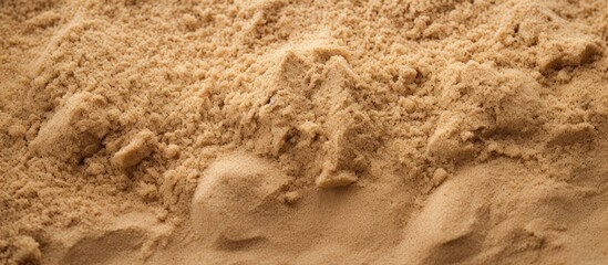 Poster - river sand close up macro Natural background sand texture. copy space available
