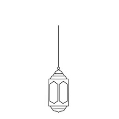 Wall Mural - Islamic lantern icon