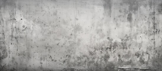 Fototapete - Monochrome light texture with shade of gray color Grunge old wall texture concrete cement background. copy space available