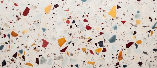 Aufkleber - terrazzo flooring or marble old polished stone texture beautiful for background pattern wall and color beautiful with copy space add text