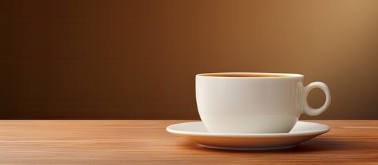 Poster - coffee cup. copy space available