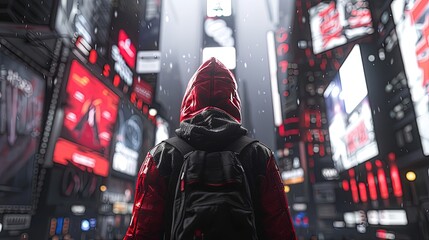 A computer hacker commits crimes in the digital world. Displaying real programming scripts codes and hacking tools. Malware concept. Hacker background.