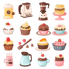 Wall Mural - cake,