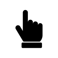 Wall Mural - Hand cursor icon