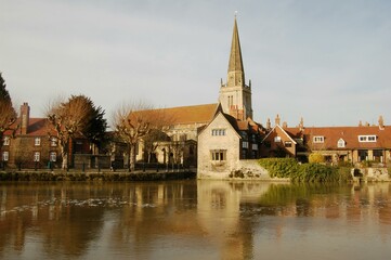 church on the river