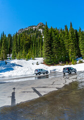 Wall Mural - Chinook Pass Rest Stop