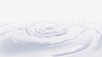 Smooth water ripple White Background