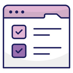 Sticker - Premium download icon of checklist 