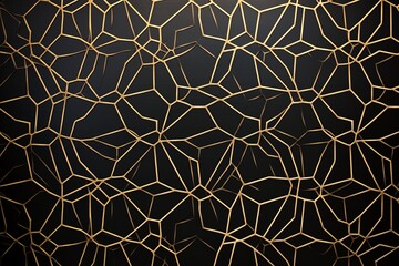 Poster - Elegance in Geometry: Intricate Pattern Wallpaper