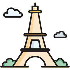 Poster - Eiffel Tower Icon