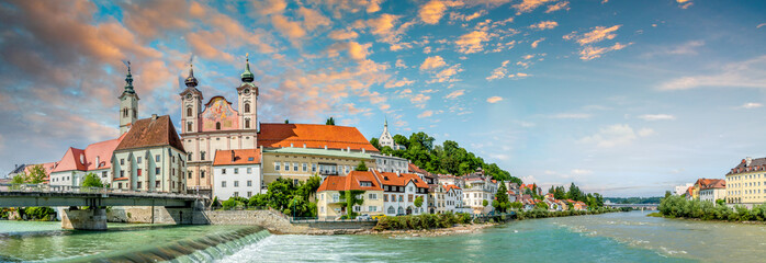 Canvas Print - Altstadt, Steyr, Österreich 