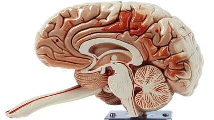 Wall Mural - Human brain Anatomical Model