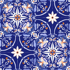 Poster - European Ceramic Pattern