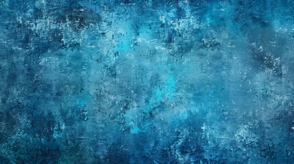Aufkleber - Dynamic blue textured backdrop with grunge details ideal for artistic projects