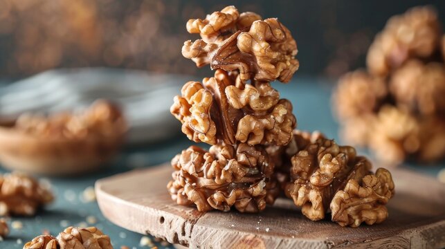 crunchy walnuts