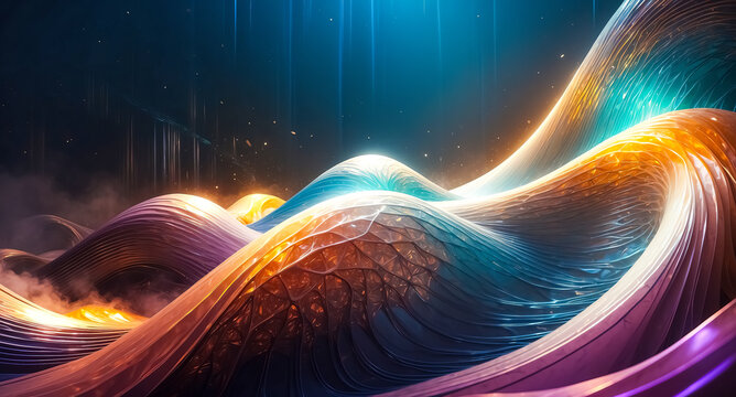 Abstract Waves of Light