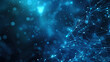 © ulf mine - Abstract blue background of futuristic web network connection structure, Abstract digital technology concept,