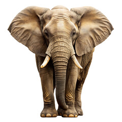 elephant isolated on transparent background