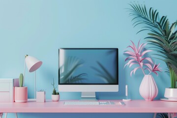 Poster - Versatile mockup scene designed to emphasize your message.