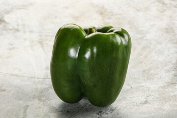 Wall Mural - Raw green Bulgarian bell pepper