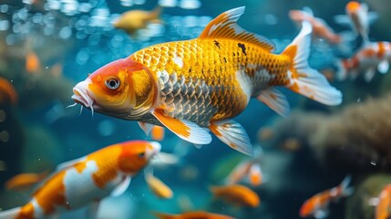 FancyJin Li fish are a type of ornamental fish that are kept in ponds and water gardens. They are known for their beautiful colors and patterns.