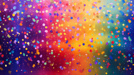 Wall Mural - glitter confetti watercolor background