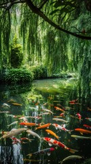 Aufkleber - river in the forest