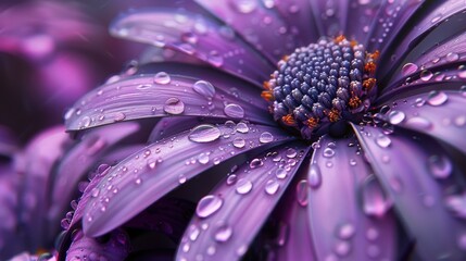 Wall Mural - Purple Flower