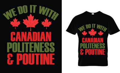 Wall Mural - canada t shirt design 146.eps