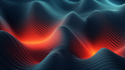 Wall Mural - abstract 3d fractal background