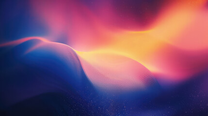 Vibrant abstract gradient design with flowing colors and light effects, perfect for backgrounds, in digital art, technology, and creative projects.