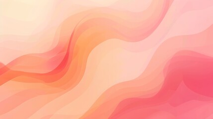 Wall Mural - Peach fuzz color background 