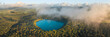 © Matteo Colombo - Lake Eacham aerial panoramic, Crater Lake National Park, Australia