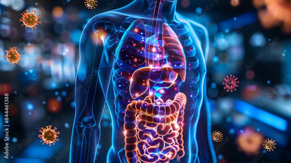 Enzyme Digested Vector Vector of proteins and enzymes in the intestines aiding food digestion ...